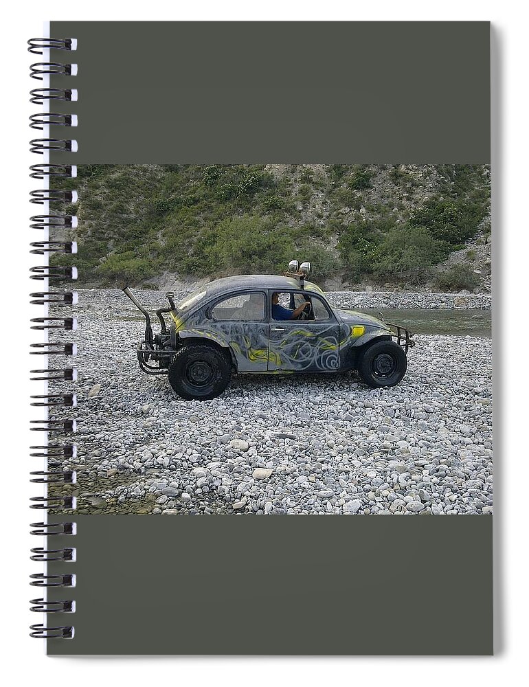 Volkswagen Spiral Notebook featuring the photograph Volkswagen #4 by Mariel Mcmeeking