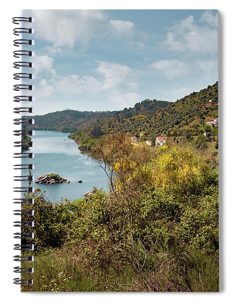 River Spiral Notebook featuring the photograph Belver Landscape #5 by Carlos Caetano