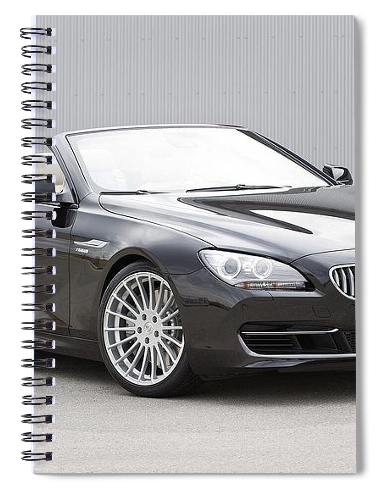 Bmw Spiral Notebook featuring the photograph Bmw #5 by Mariel Mcmeeking