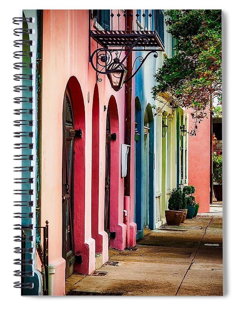 Charleston Spiral Notebook featuring the photograph Charleston #5 by Buddy Morrison