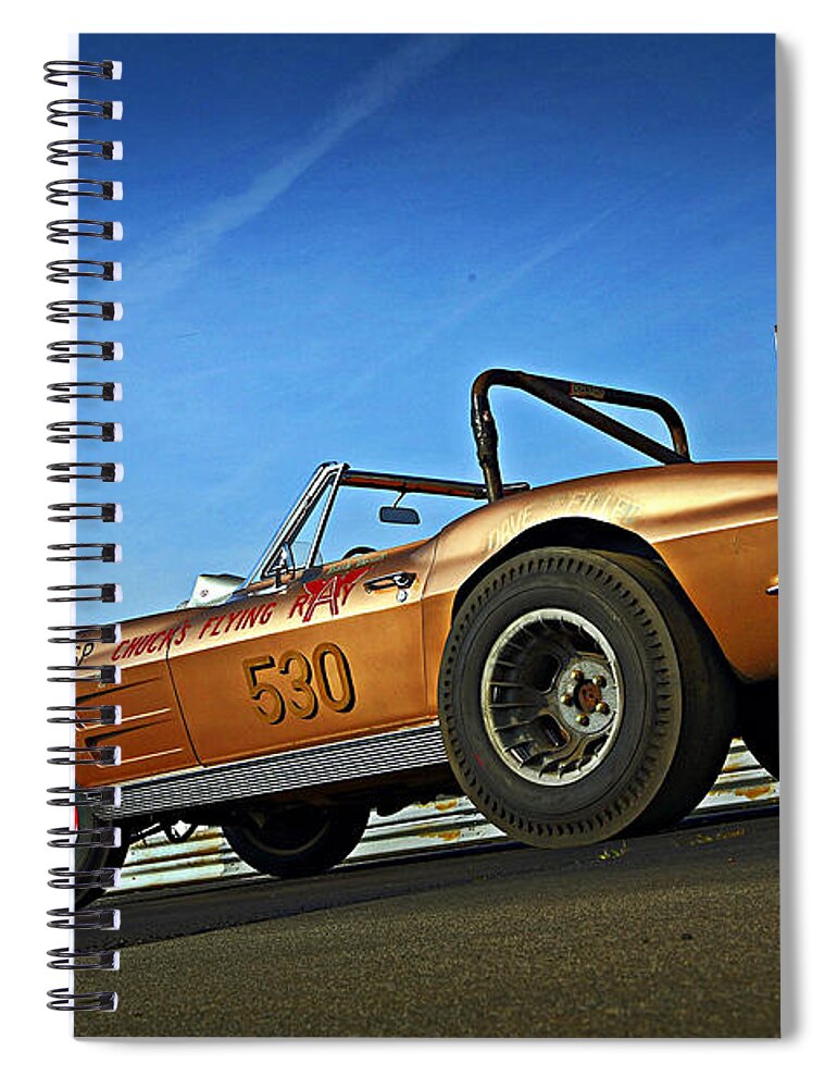 Chevrolet Corvette Spiral Notebook featuring the photograph Chevrolet Corvette #5 by Jackie Russo