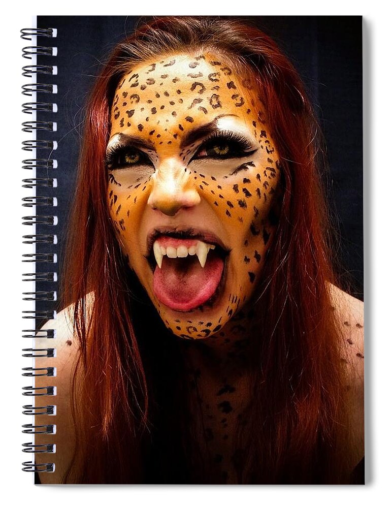Cosplay Spiral Notebook featuring the photograph Cosplay #5 by Jackie Russo