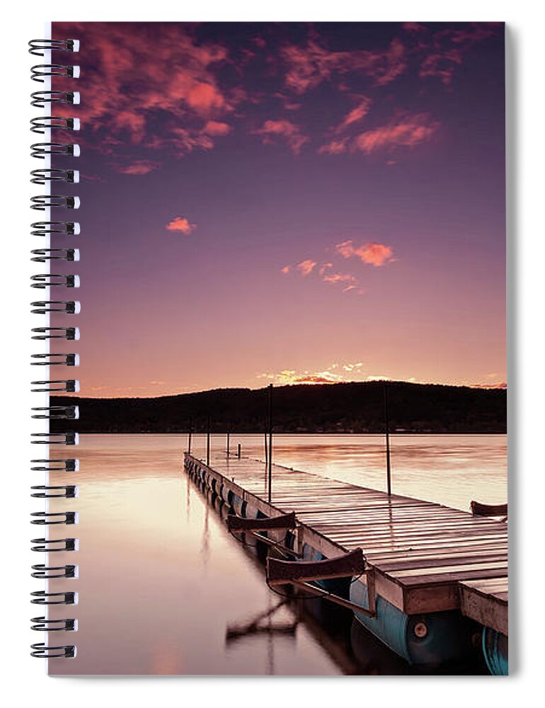 Sunrise Spiral Notebook featuring the photograph Sunrise #5 by Jackie Russo