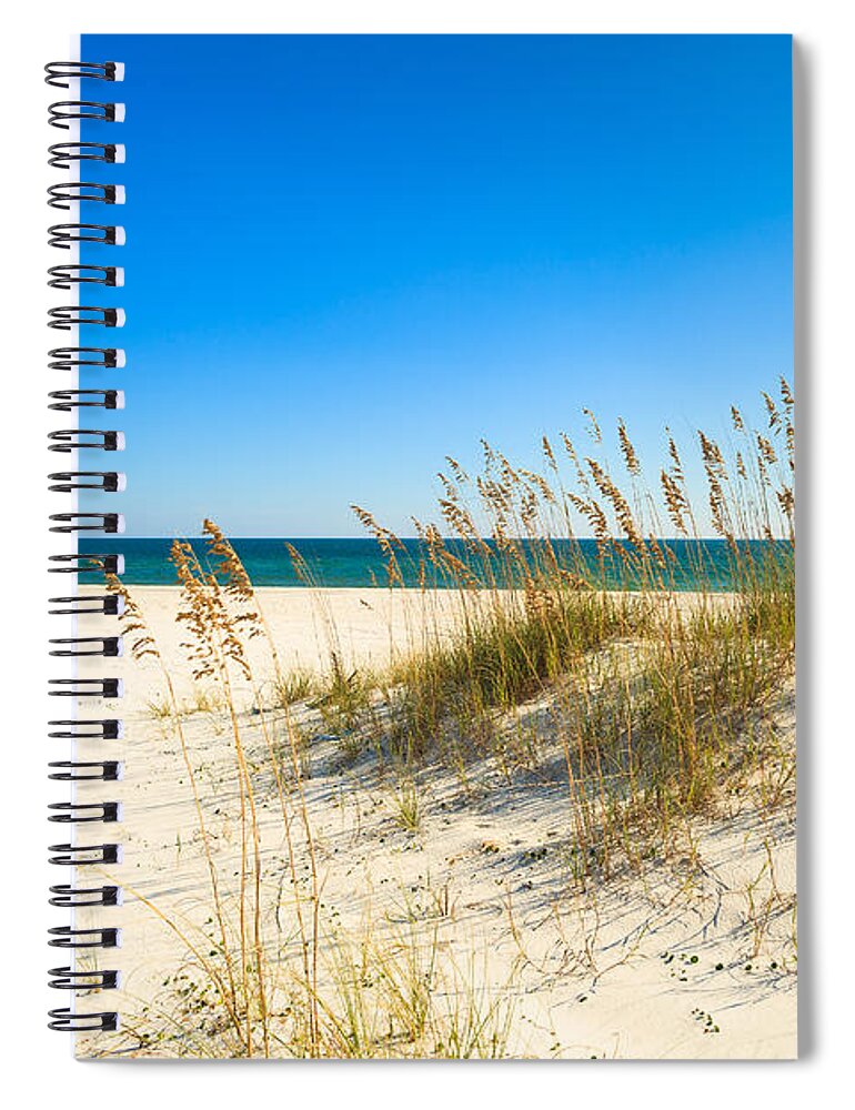 Florida Spiral Notebook featuring the photograph Beautiful Beach by Raul Rodriguez