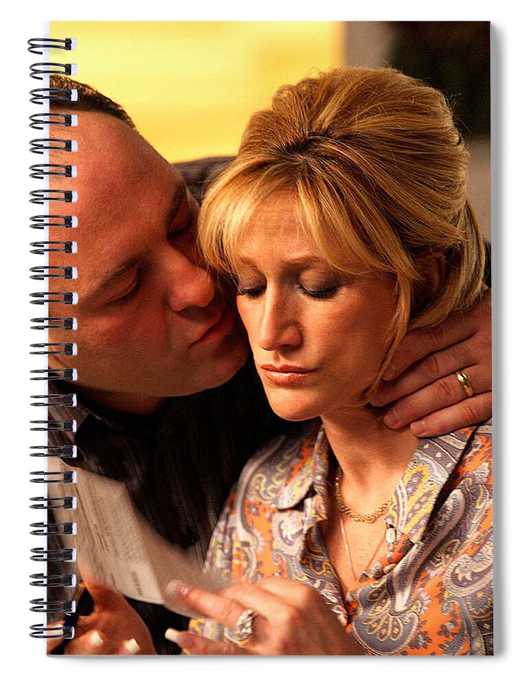 The Sopranos Spiral Notebook featuring the photograph The Sopranos #6 by Mariel Mcmeeking