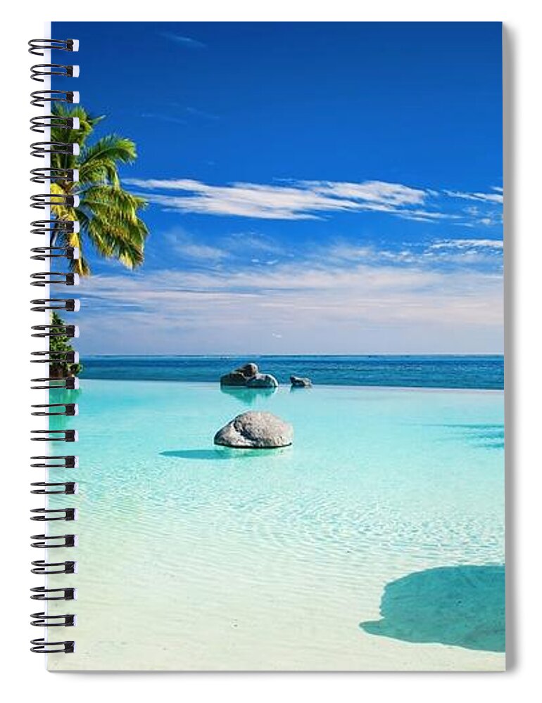 Tropical Spiral Notebook featuring the photograph Tropical #6 by Jackie Russo