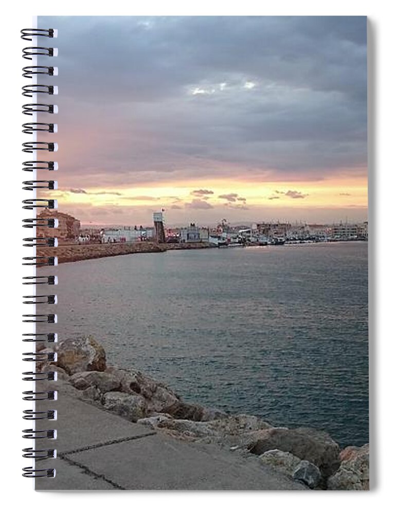 Sunset Spiral Notebook featuring the photograph Sunset #60 by Jackie Russo