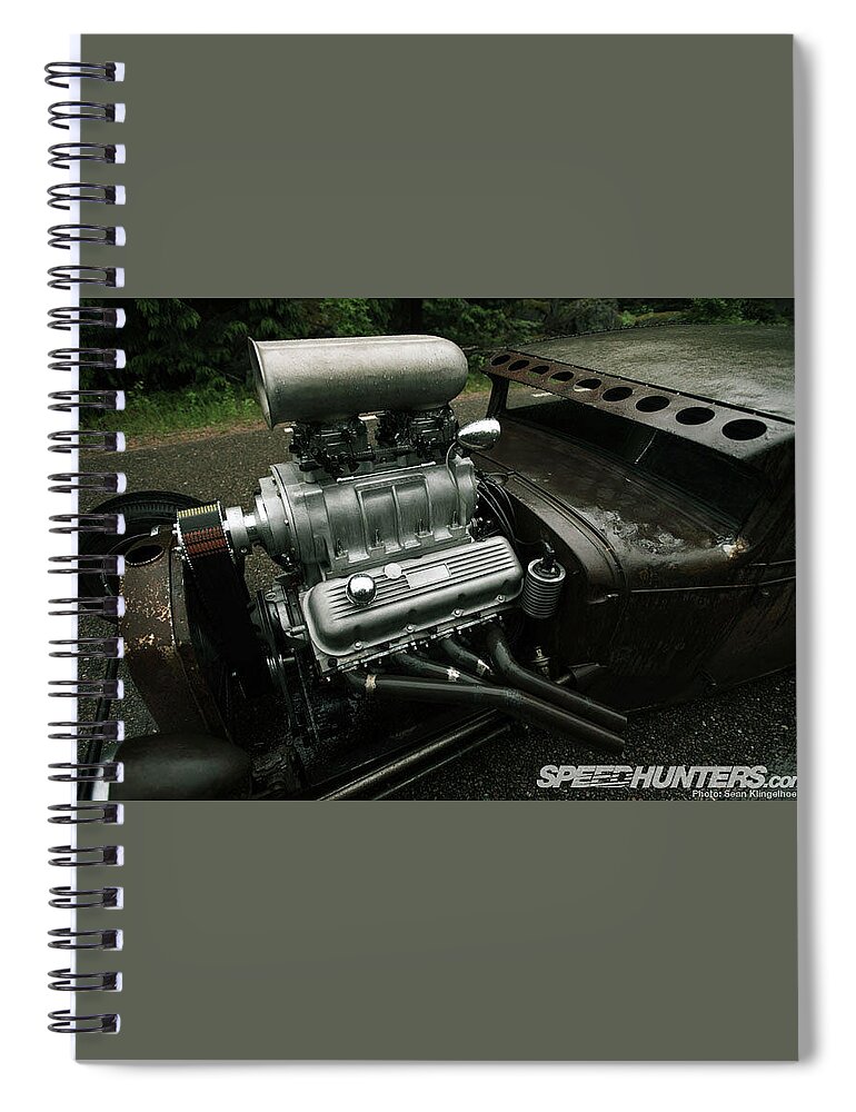 Car Spiral Notebook featuring the photograph Car #61 by Mariel Mcmeeking