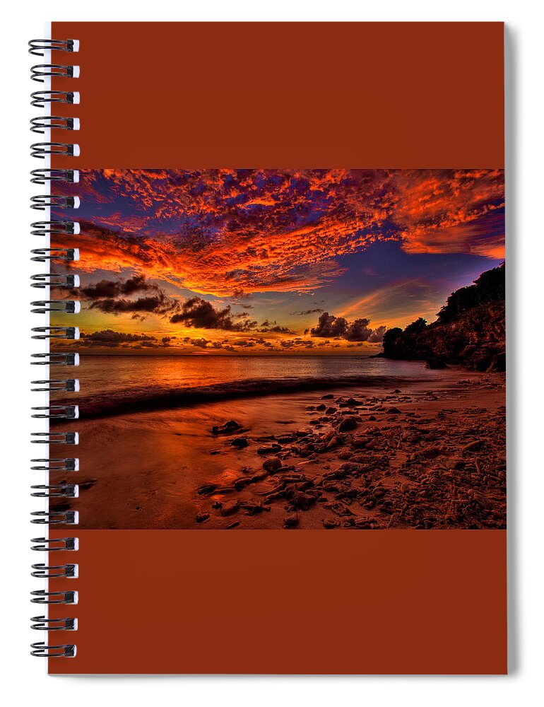 Scenic Spiral Notebook featuring the photograph Scenic #7 by Jackie Russo