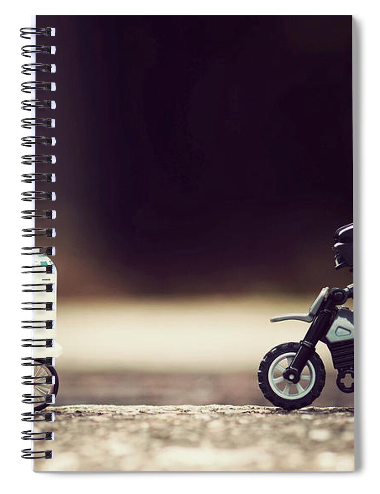 Star Wars Spiral Notebook featuring the photograph Star Wars #7 by Mariel Mcmeeking