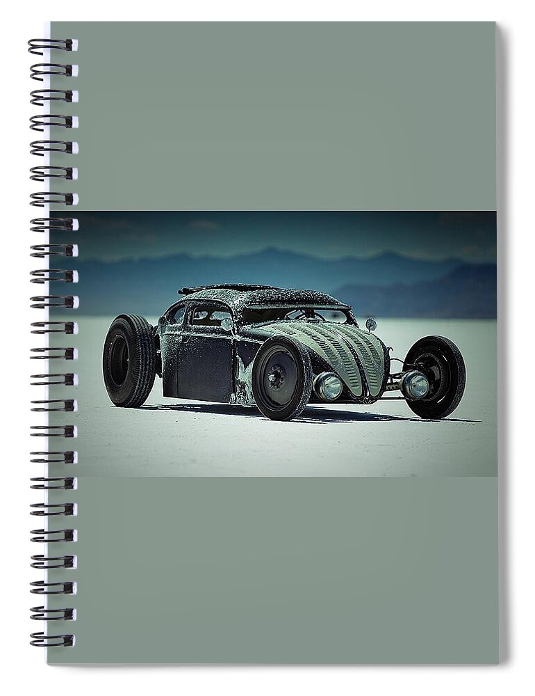Volkswagen Spiral Notebook featuring the photograph Volkswagen #7 by Mariel Mcmeeking
