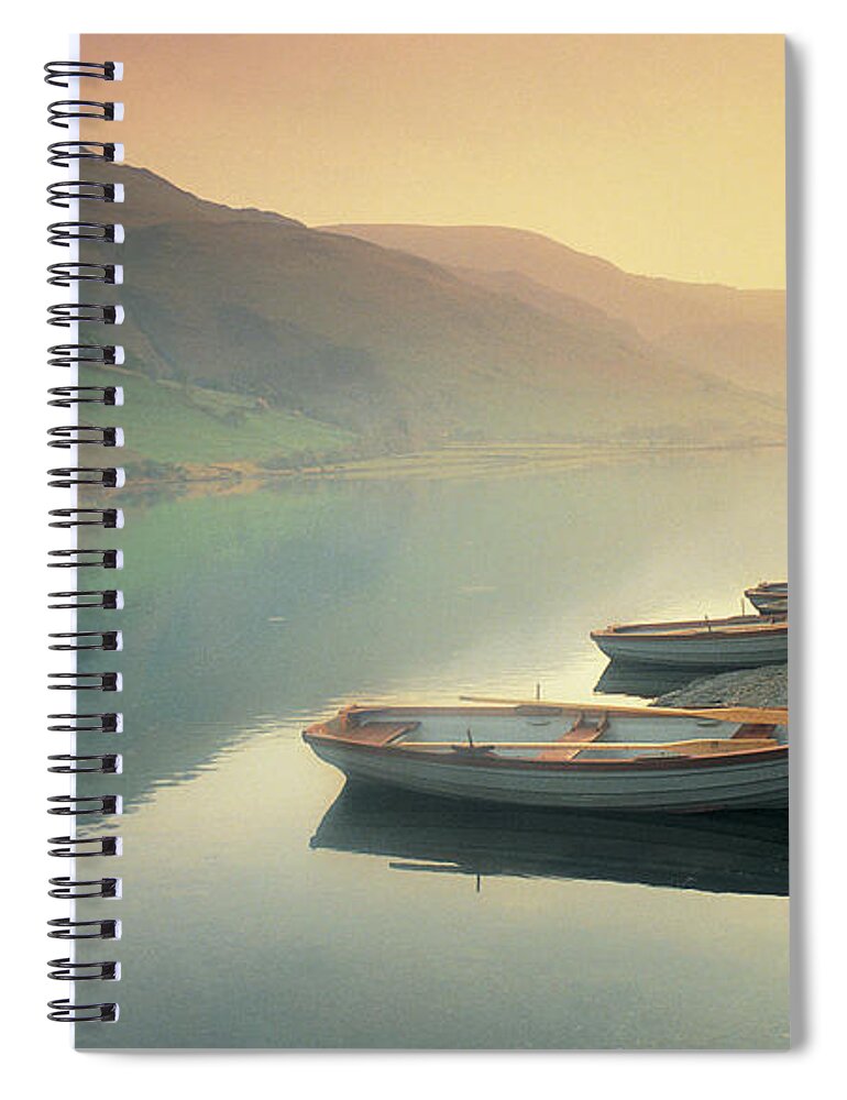 Lake Spiral Notebook featuring the photograph Lake #75 by Mariel Mcmeeking