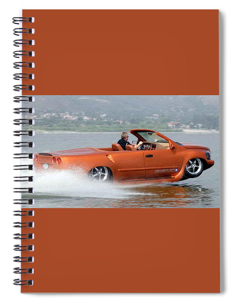 Car Spiral Notebook featuring the photograph Car #8 by Mariel Mcmeeking