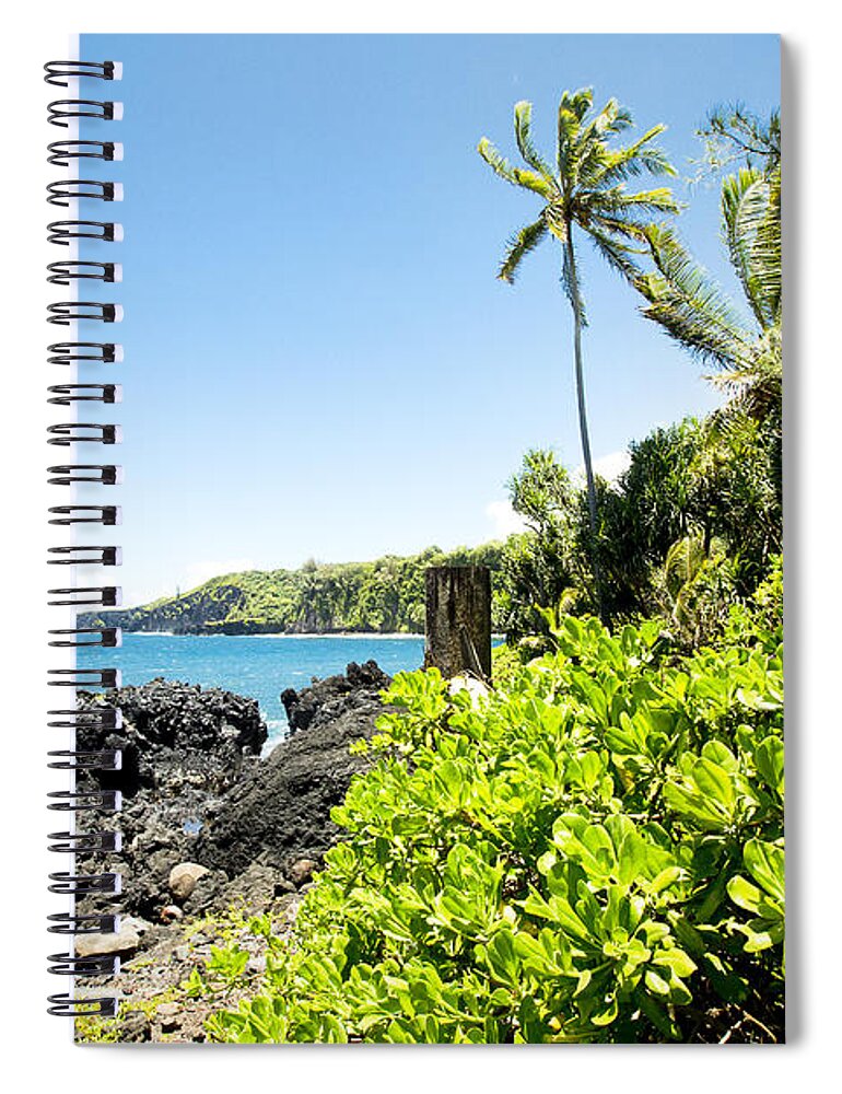 Keanae Spiral Notebook featuring the photograph Keanae Maui Hawaii #11 by Sharon Mau