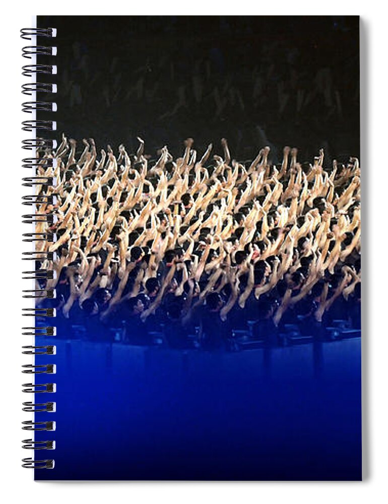 Sports Spiral Notebook featuring the photograph Opening Ceremony, 29th Olympiad #8 by DOD/U.S. Army/Tim Hipps