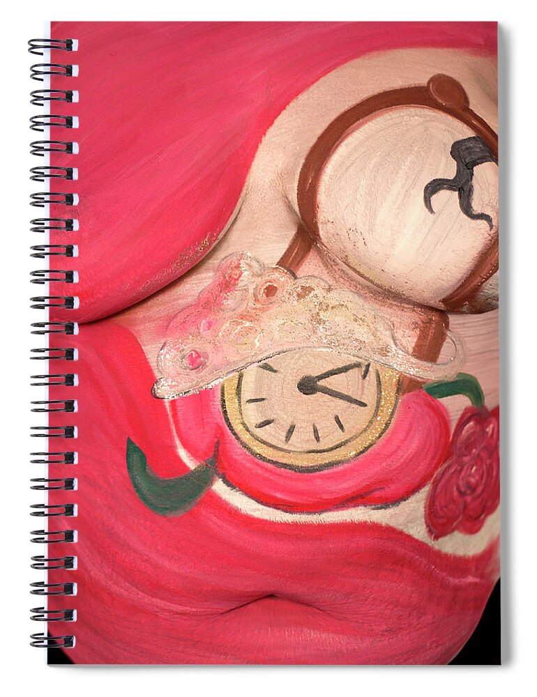 Hadassah Greater Atlanta Spiral Notebook featuring the photograph 9. Dawn Burnett, Artist, 2018 by Best Strokes - Formerly Breast Strokes - Hadassah Greater Atlanta