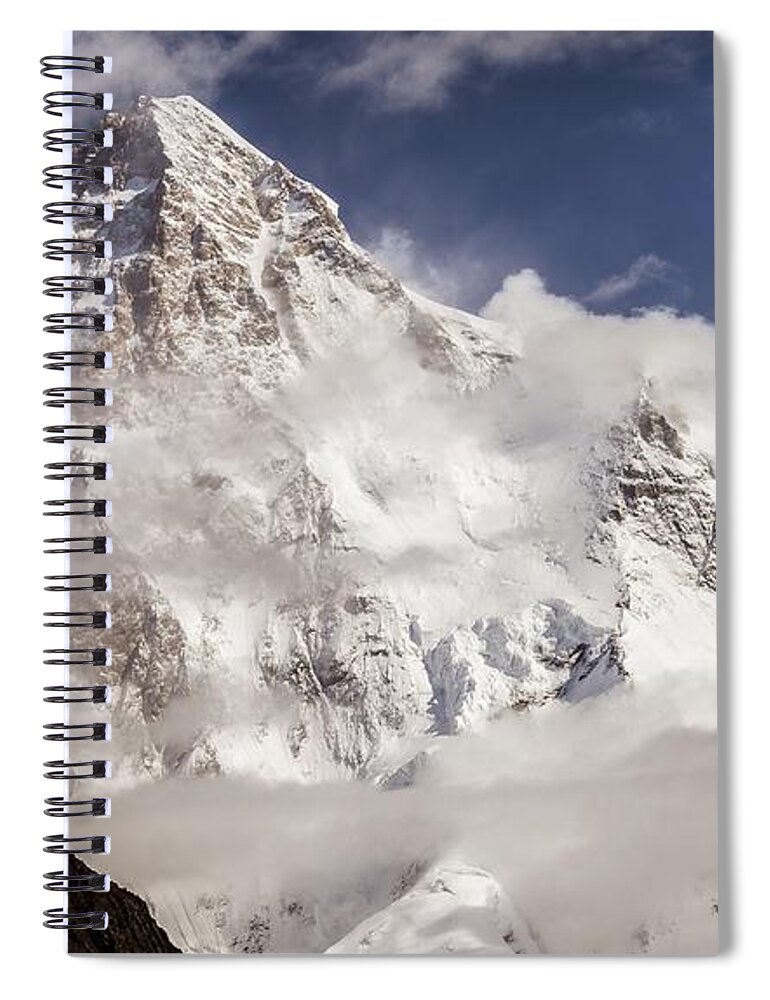 Mountain Spiral Notebook featuring the photograph Mountain #9 by Jackie Russo