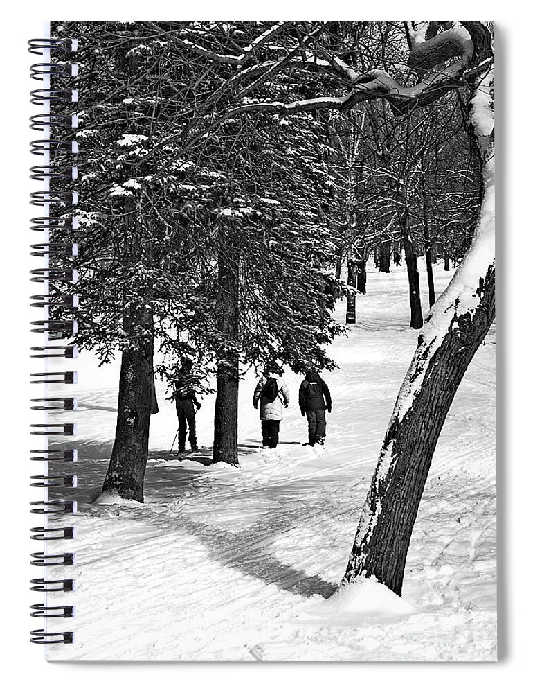  Spiral Notebook featuring the photograph 9974 by Burney Lieberman