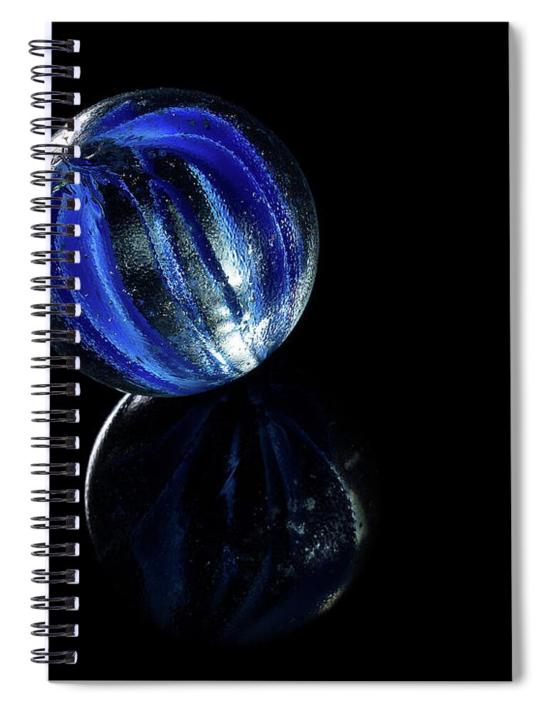 America Spiral Notebook featuring the photograph A Child's Universe 5 by James Sage