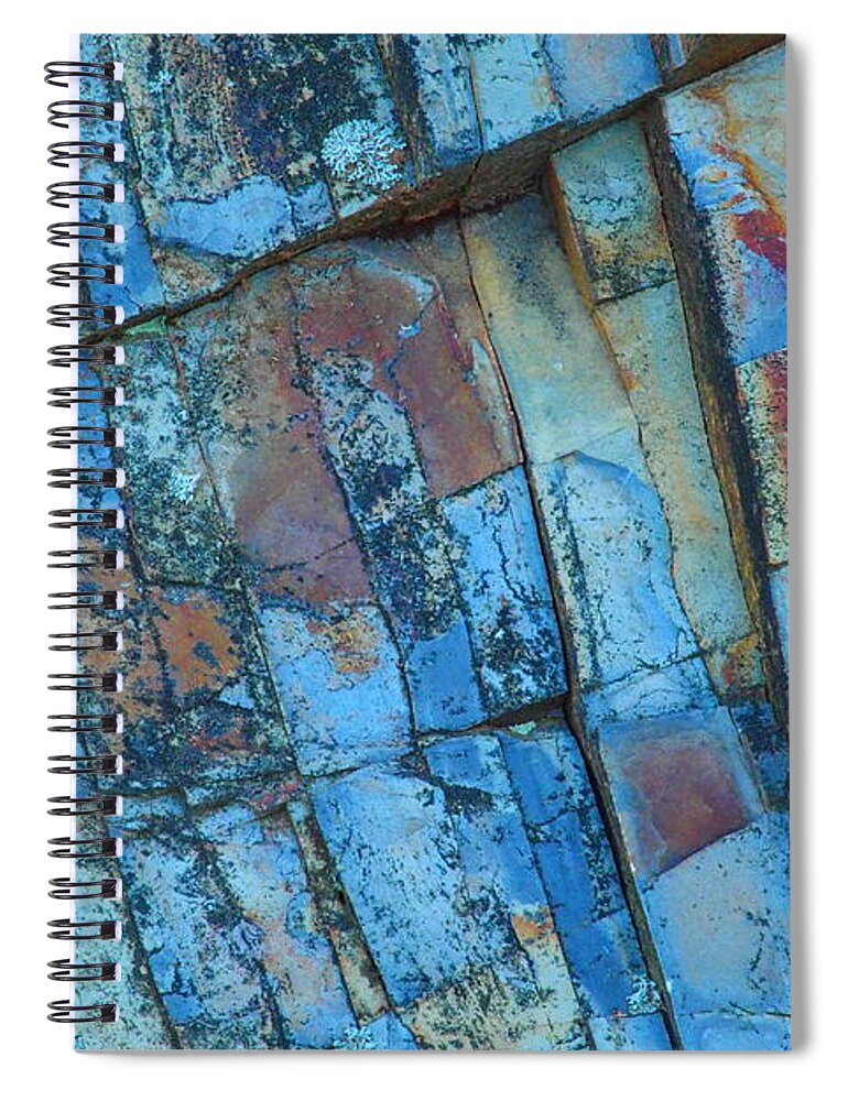 Color Spiral Notebook featuring the photograph A Clean Slate by Tom Maxwell