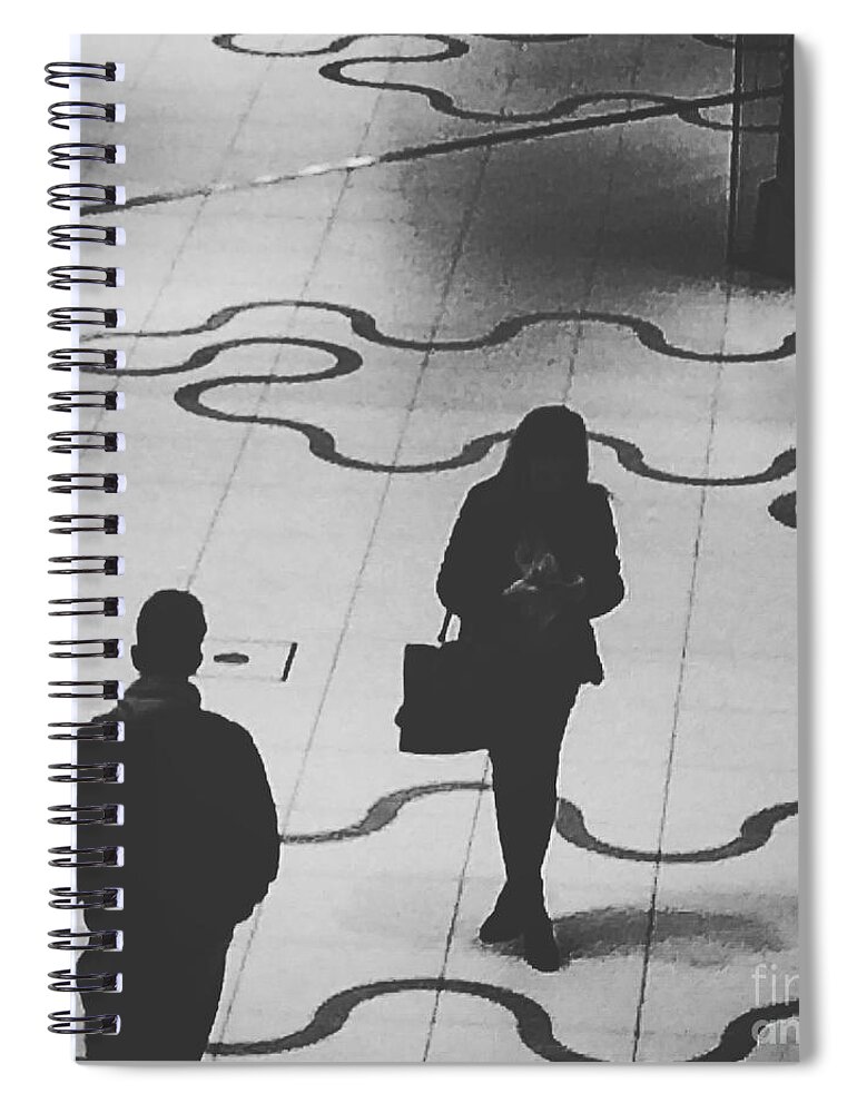 Love Story Spiral Notebook featuring the photograph A Love Story That Was Meant To Be by Donato Iannuzzi