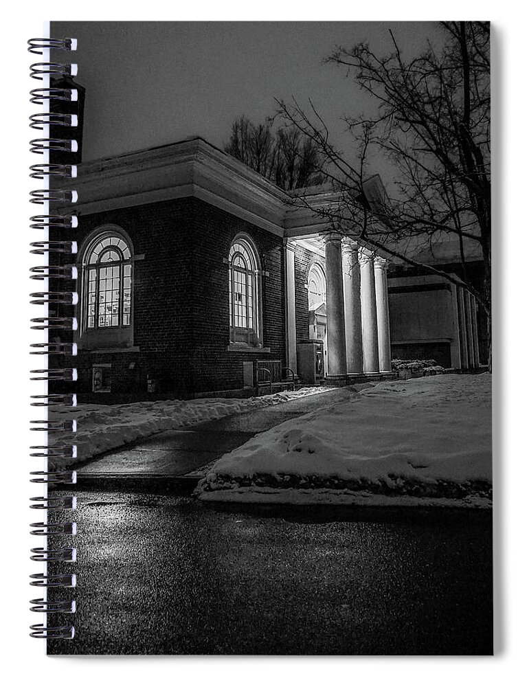  Spiral Notebook featuring the photograph A pathway by Kendall McKernon