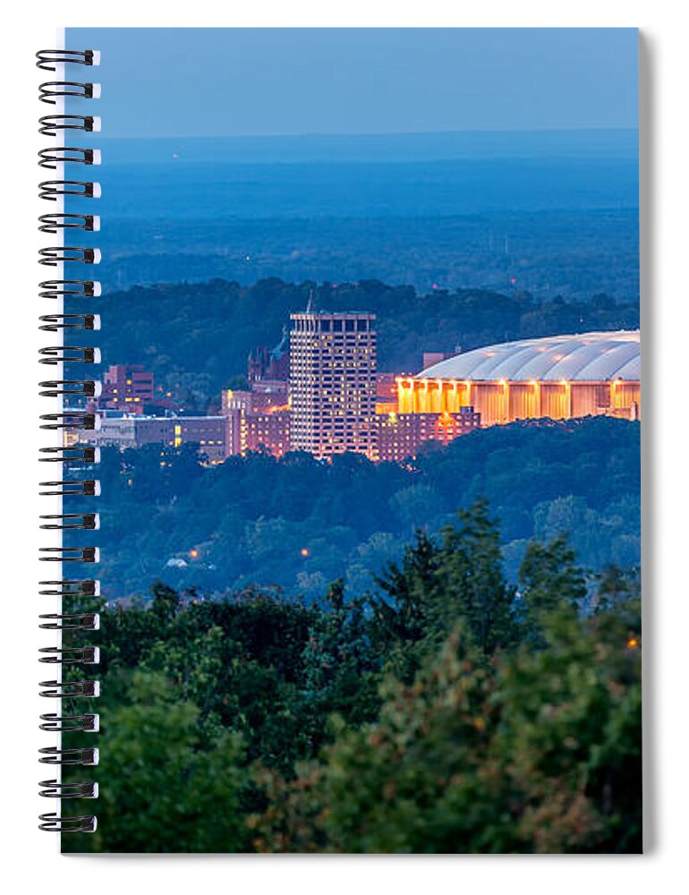 Syracuse Spiral Notebook featuring the photograph A View To Remember by Everet Regal