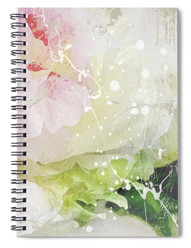 Abstract Spiral Notebook featuring the photograph Abstract 12 by Karen Lynch