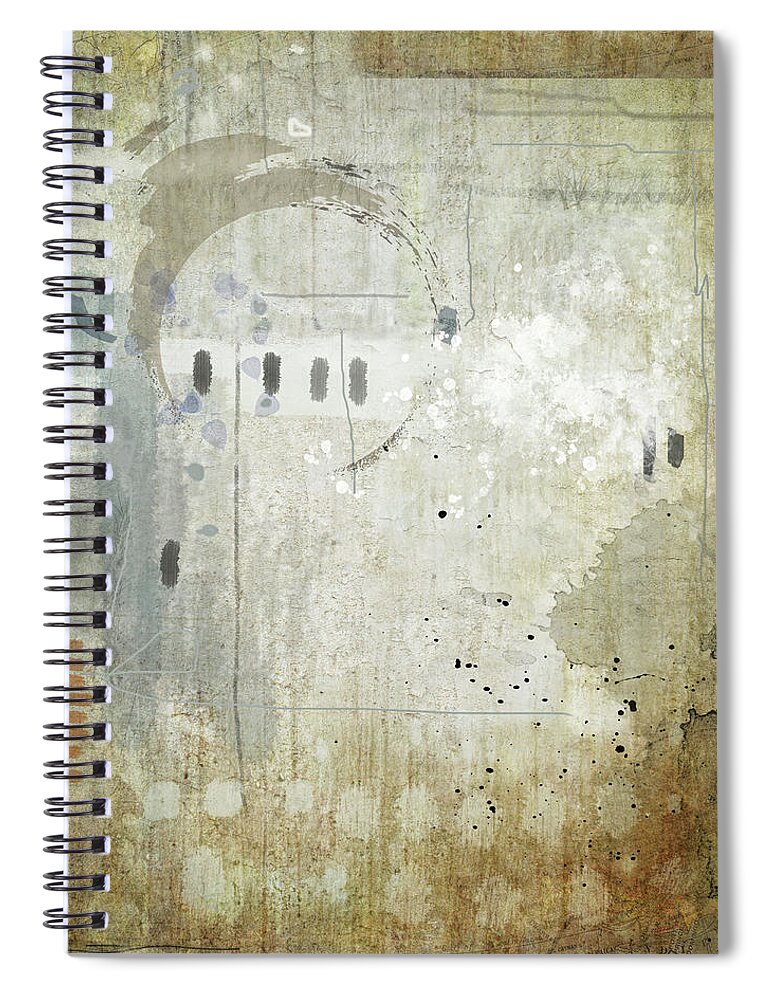 Abstract Spiral Notebook featuring the photograph Abstract 10 by Karen Lynch