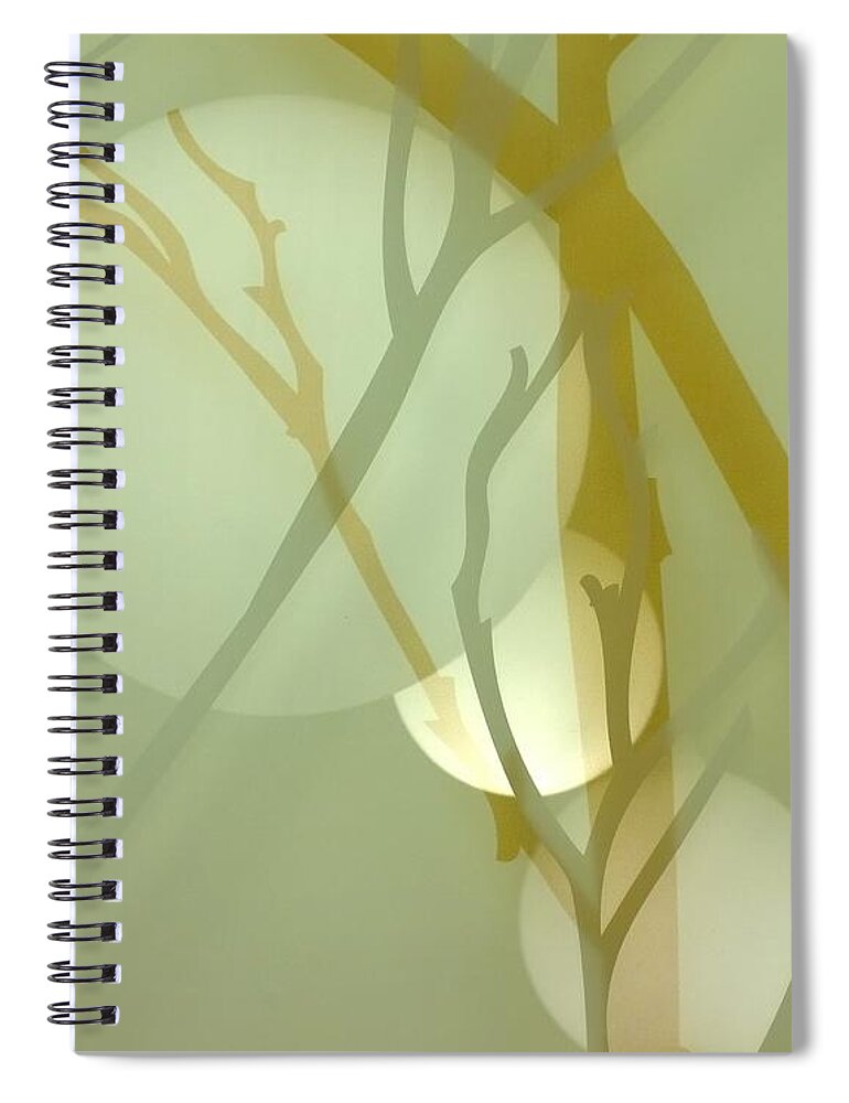Abstract Spiral Notebook featuring the photograph Illusions 1 by Jennifer E Doll