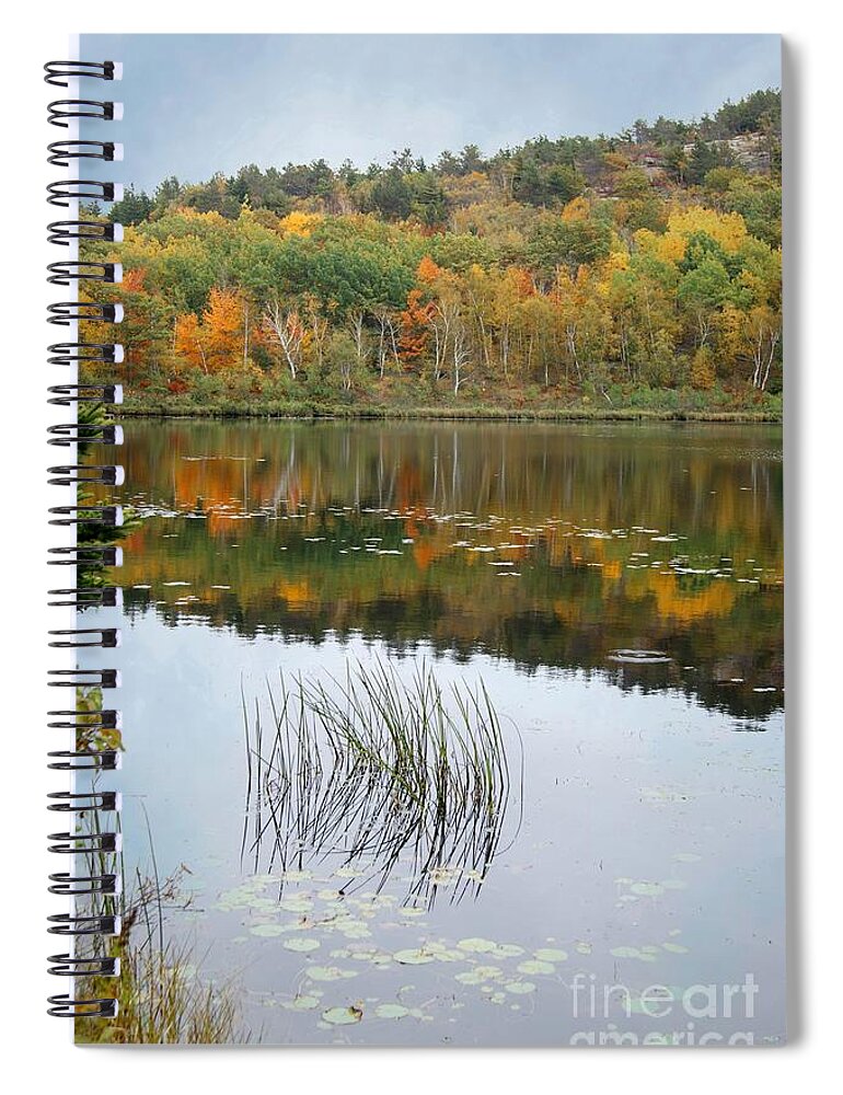 Acadia National Park Spiral Notebook featuring the photograph Acadia Autumn by David Birchall