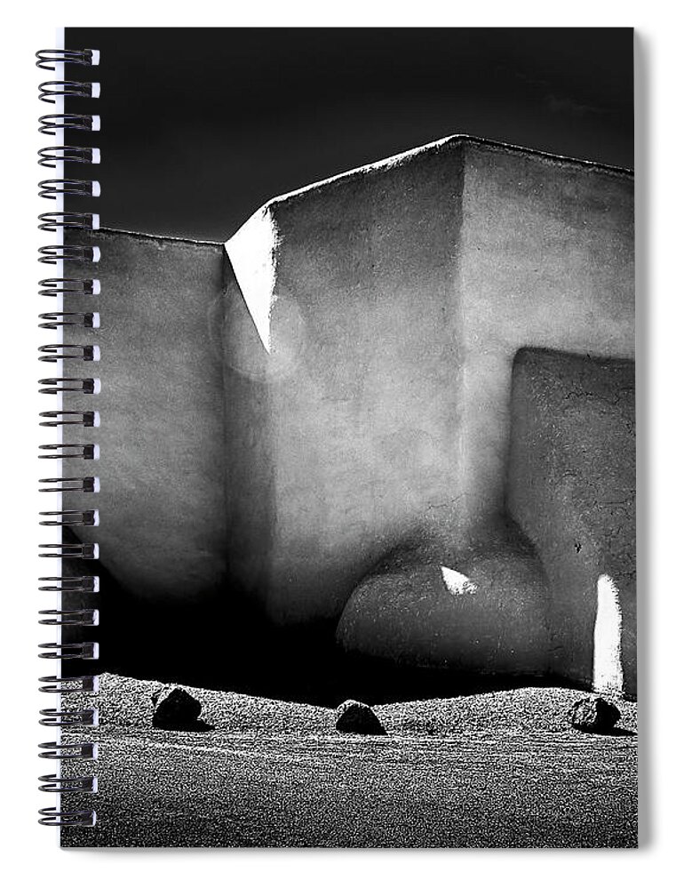 Santa Spiral Notebook featuring the photograph Adams Classic by Charles Muhle