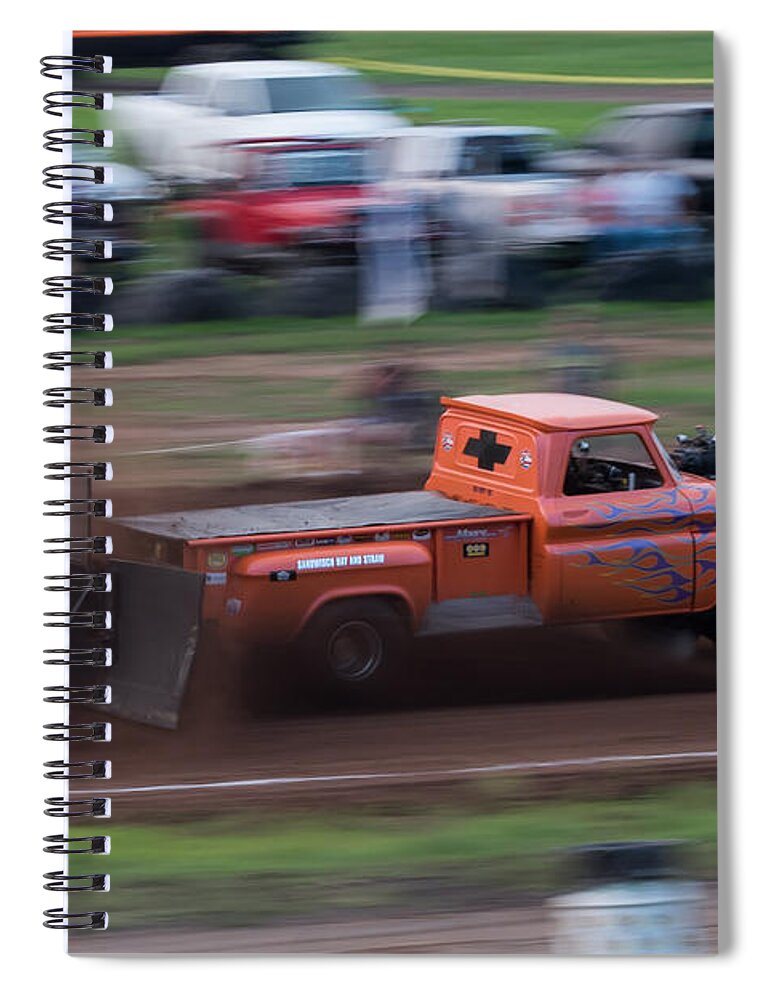 After Hours Spiral Notebook featuring the photograph After Hours by Holden The Moment