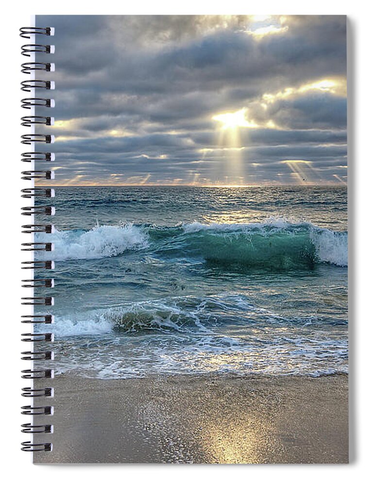 Carlsbad Spiral Notebook featuring the photograph After The Storm by Ann Patterson