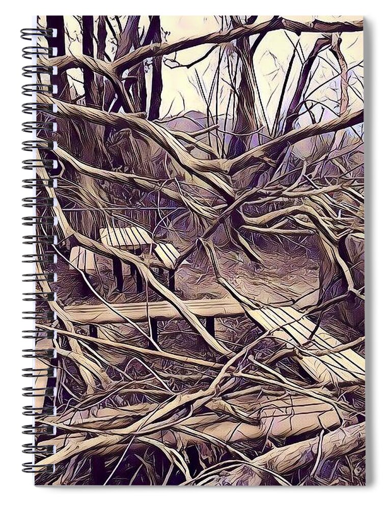 Hurricane Maria Spiral Notebook featuring the photograph After The Storm by Tony Rodriguez