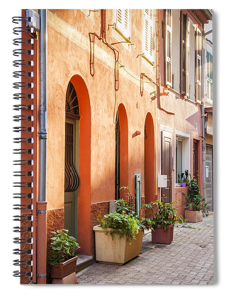 Villefranche-sur-mer Spiral Notebook featuring the photograph Afternoon in Villefranche-sur-Mer by Elena Elisseeva