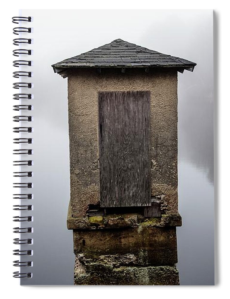 Against The Fog Spiral Notebook featuring the photograph Against The Fog by Karol Livote
