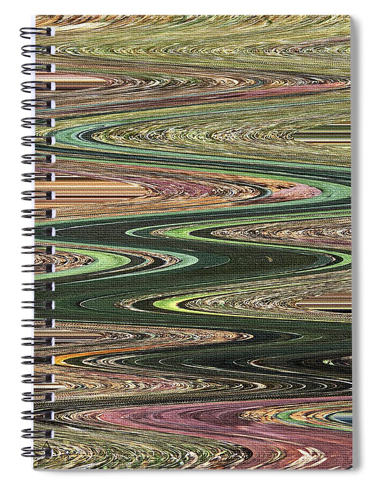 Agave Abstract Spiral Notebook featuring the photograph Agave Abstract by Tom Janca