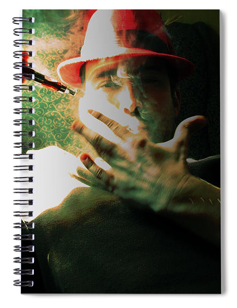  Spiral Notebook featuring the photograph Aint by John Gholson