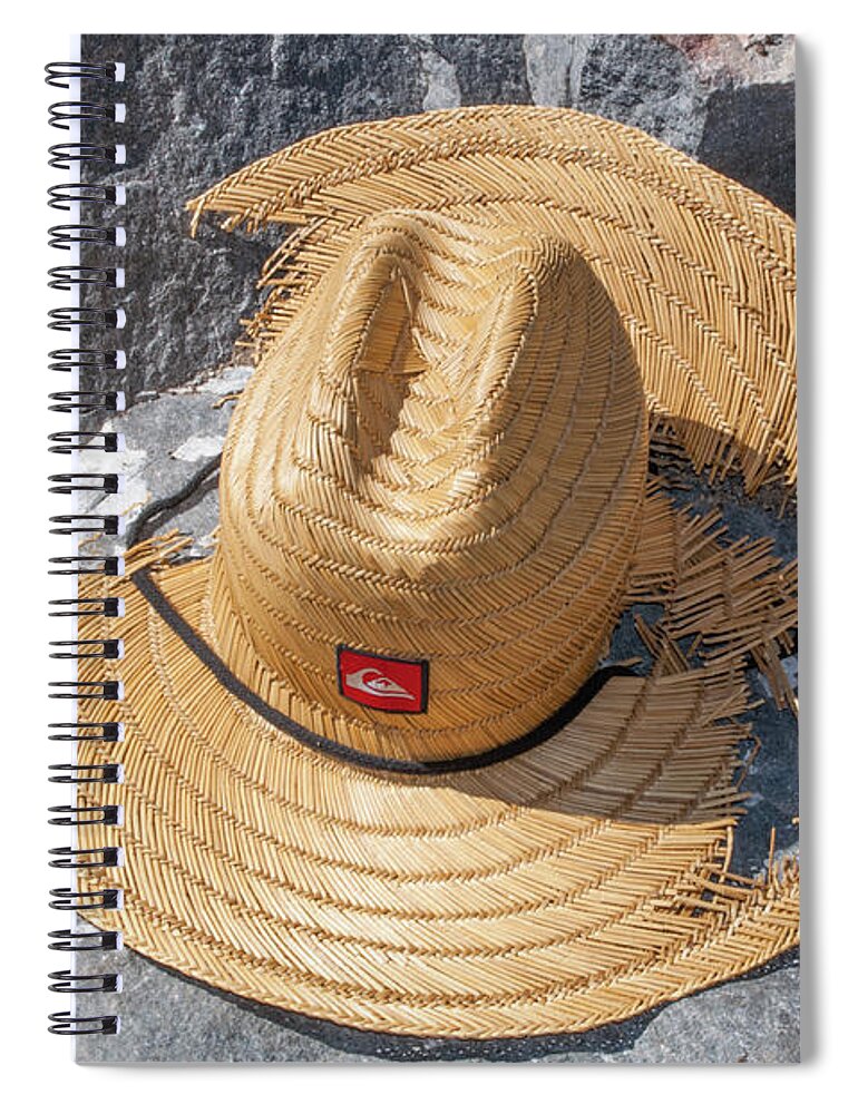 Hat Spiral Notebook featuring the photograph All That Remains by Tikvah's Hope