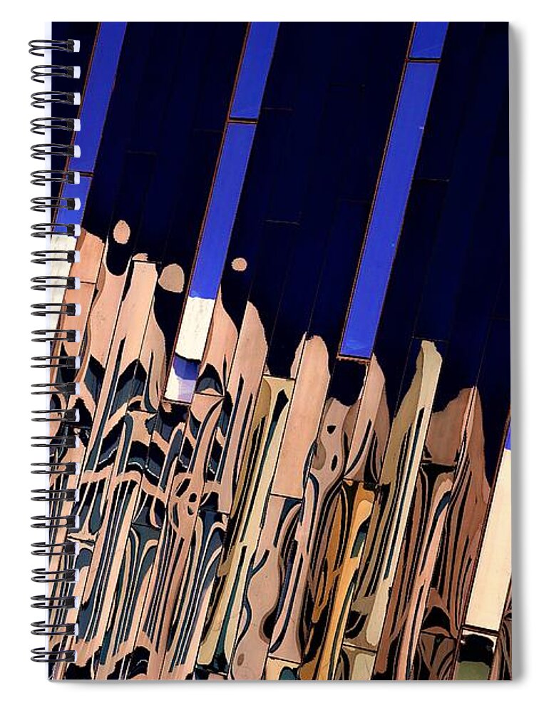 Cleveland Spiral Notebook featuring the photograph Along Euclid, Cleveland by Merle Grenz