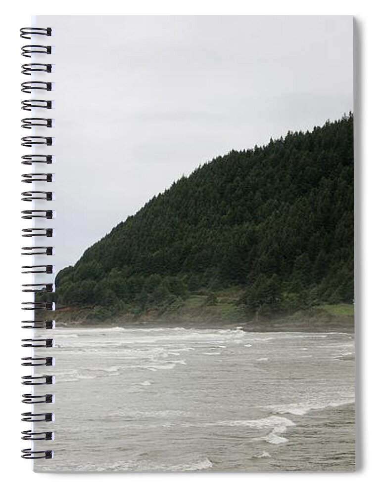 Oregon Coast Spiral Notebook featuring the photograph Along the Oregon Coast - 4 by Christy Pooschke