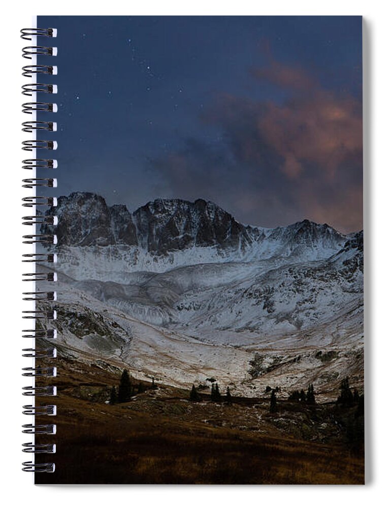 Alpine Loop Spiral Notebook featuring the photograph American Basin by Keith Kapple