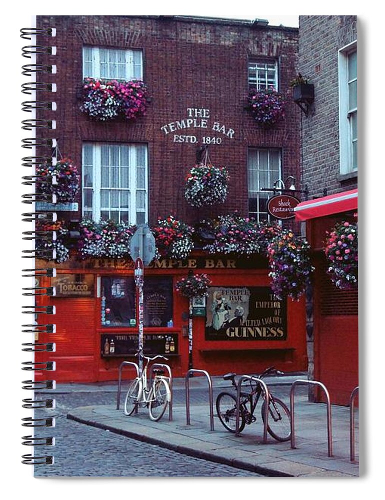Temple Bar Spiral Notebook featuring the photograph An Aul One by Megan Ford-Miller