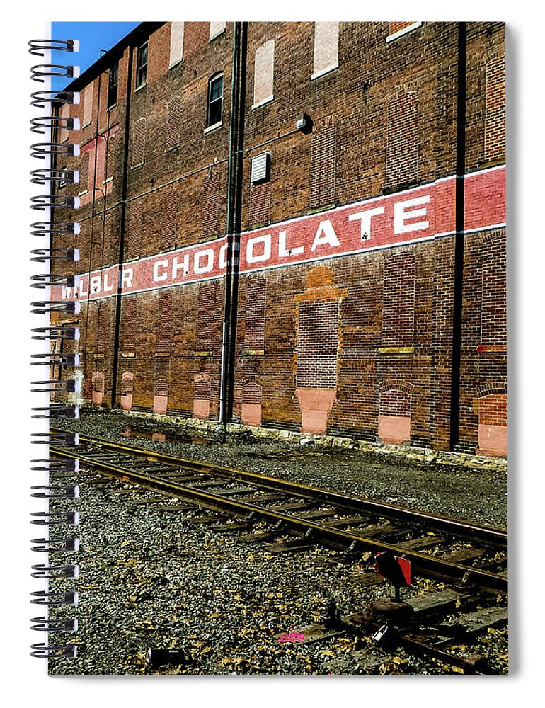 Wilbur Buds Spiral Notebook featuring the photograph An Iconic Past by Kathi Isserman