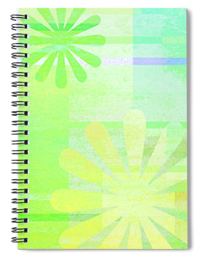 Andee Design Pano Spiral Notebook featuring the digital art Andee Design Abstract 3 Of The 2016 Collection by Andee Design