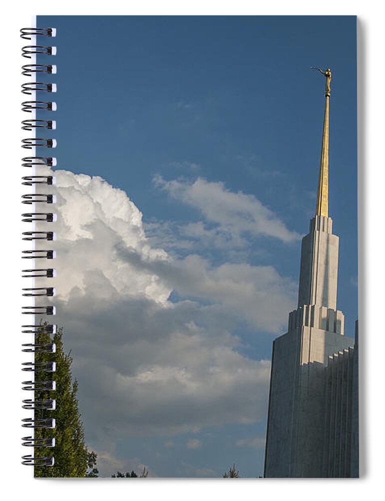 Architecture Spiral Notebook featuring the photograph Another beautiful day by Brian Green