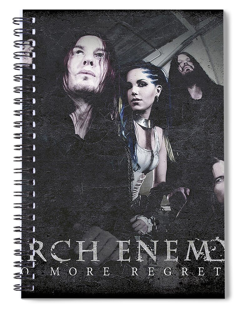 Arch Enemy Spiral Notebook featuring the photograph Arch Enemy by Jackie Russo
