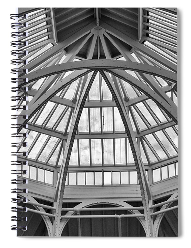 Arching Spiral Notebook featuring the photograph Arching by Christi Kraft