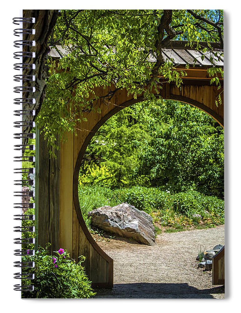 Jon Burch Spiral Notebook featuring the photograph Archway by Jon Burch Photography